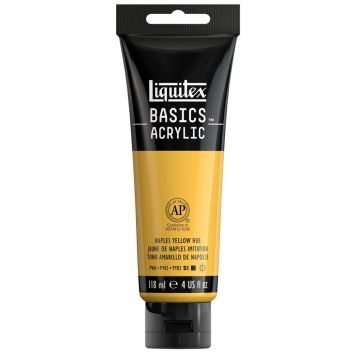 AKRYLFÄRG LIQUITEX BASIC NAPLES YELLOW HUE 118ML
