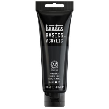 AKRYLFÄRG LIQUITEX BASIC MARS BLACK 118ML