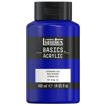 AKRYLFÄRG LIQUITEX BASIC ULTRAMARINE BLUE 400ML