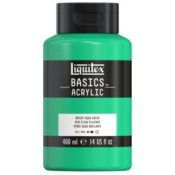 AKRYLFÄRG LIQUITEX BASIC BRIGHT AQUAGREEN  400ML
