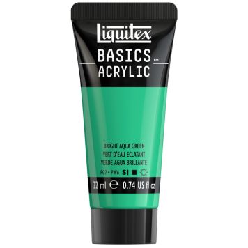 AKRYLFÄRG LIQUITEX BASICS BRIGHT AQUAGREEN 22ML