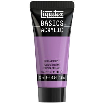 AKRYLFÄRG LIQUITEX BASICS BRILLIANT PURPLE 22ML