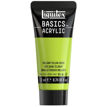 AKRYLFÄRG LIQUITEX BASICS BRILLIAT YELLOWGREEN 22ML