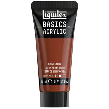 AKRYLFÄRG LIQUITEX BASICS BURND SIENNA 22ML