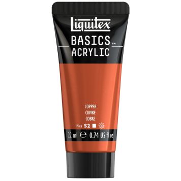 AKRYLFÄRG LIQUITEX BASICS COPPER 22ML