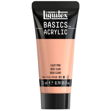 AKRYLFÄRG LIQUITEX BASICS LIGHT PINK 22ML