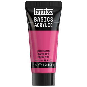 AKRYLFÄRG LIQUITEX BASICS MEDIUM MAGENTO  22ML