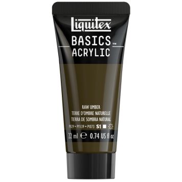 AKRYLFÄRG LIQUITEX BASICS RAW UMBRA 22ML