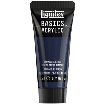 AKRYLFÄRG LIQUITEX BASICS PRUSSIAN BLUE 22ML