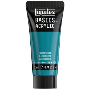 AKRYLFÄRG LIQUITEX BASICS TURQUOISE BLUE 22ML