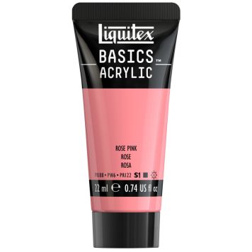 AKRYLFÄRG LIQUITEX BASICS ROSE PINK 22 ML