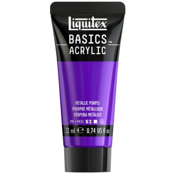 AKRYLFÄRG LIQUITEX BASICS METALLISK 22ML 