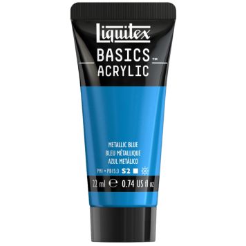 AKRYLFÄRG LIQUITEX BASICS METALLISK 22ML 
