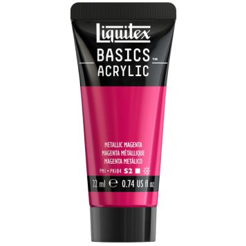 AKRYLFÄRG LIQUITEX BASICS METALLISK 22ML 