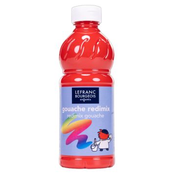 TÄCKFÄRG LB REDIMIX BRILJANTRÖD 500ML