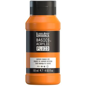 AKRYLFÄRG LIQUITEX BASICS  FLUID CAD ORANGE HUE 118ML