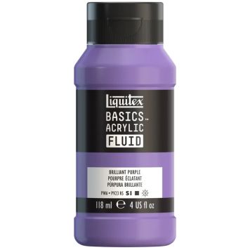 AKRYLFÄRG LIQUITEX BASICS FLUID BRILLIANT PURPLE  118ML
