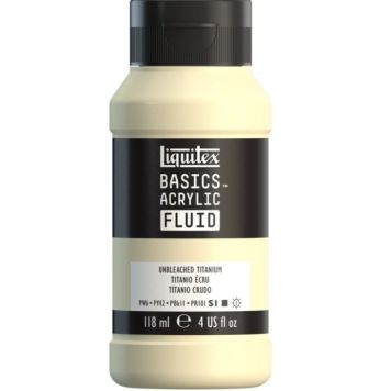AKRYLFÄRG LIQUITEX BASICS FLUID TITANIUM 118ML