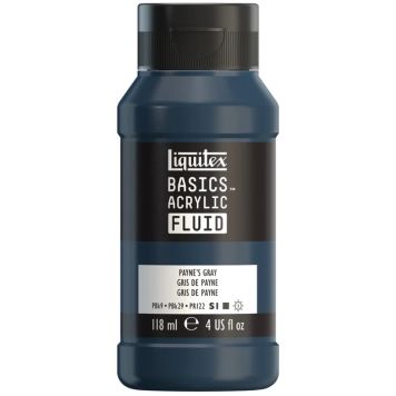 AKRYLFÄRG LIQUITEX BASICS FLUID BLUE GREY 118ML 