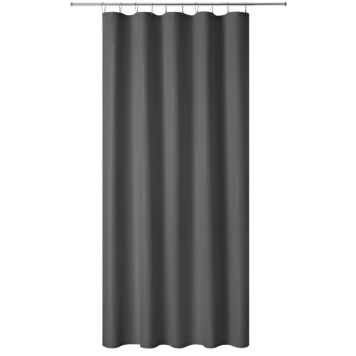 DUSCHDRAPERI HARMONY 150X200CM MÖRKGRÅ