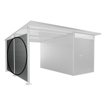 SIDOVÄGG BIOHORT AVANTGARDE A4/A8 METALLIC KVARTSGRÅ 