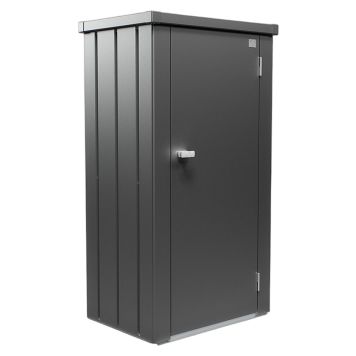 FÖRVARINGSSKÅP BIOHORT JULIA M METALLIC MÖRKGRÅ 0,44M²