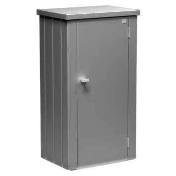 FÖRVARINGSSKÅP BIOHORT JULIA M METALLIC KVARTSGRÅ 0,44M²