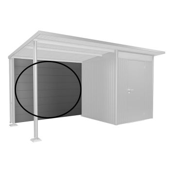 BAKVÄGG BIOHORT AVANTGARDE METALLIC KVARTSGRÅ