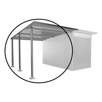 SIDOTAK BIOHORT AVANTGARDE A4/A8 METALLIC KVARTSGRÅ