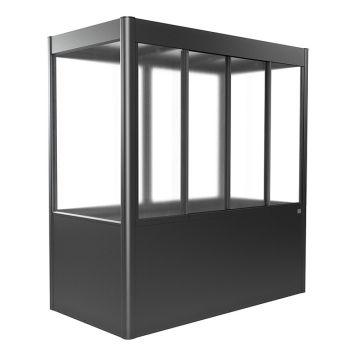 VÄXTHUS BIOHORT FLORENTINA MAXI METALLIC MÖRKGRÅ 2,10M²