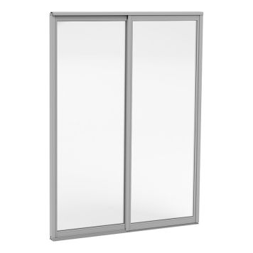 SKJUTBART DÖRRPARTI HALLE PRIMOLUX ISOLER 2-DELAT GRÅ