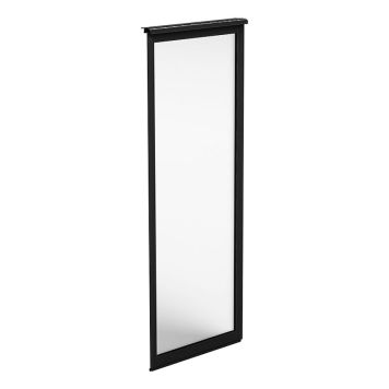 FAST VÄGGPARTI HALLE SOLID ISOLER HÖRN SVART