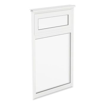 FAST FÖNSTER HALLE SOLID ISOLER 1-DELAT MED LUCKA VIT