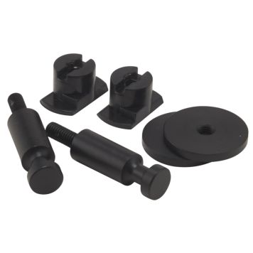 KROK FIBROTECH DOTS TILL AKUSTIKPANEL SVART 2-PACK