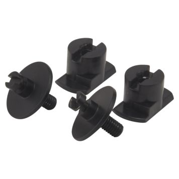 TAVELKROK FIBROTECH TILL AKUSTIKPANEL SVART 2-PACK