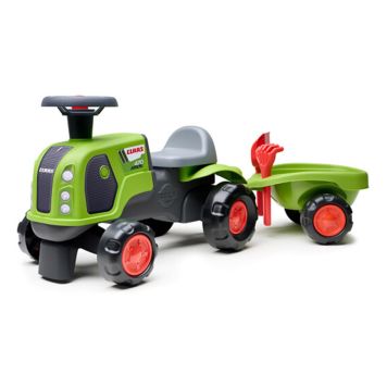 GÅBIL FALK CLAAS TRAKTOR MED SLÄPVAGN/KRATTA/SKYFFEL 1-3 ÅR