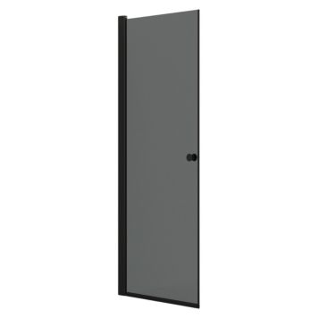 DUSCHDÖRR SCANBAD FLEXI SLAGDÖRR SVART/TONAT 80CM