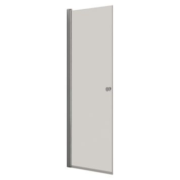 DUSCHDÖRR SCANBAD FLEXI SLAGDÖRR KROM/KLAR 80CM