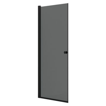 DUSCHDÖRR SCANBAD FLEXI SLAGDÖRR SVART/TONAT 90CM