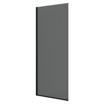 DUSCHVÄGG SCANBAD FLEXI SVART/TONAT 100CM