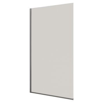 DUSCHVÄGG SCANBAD FLEXI KROM/KLAR 140CM