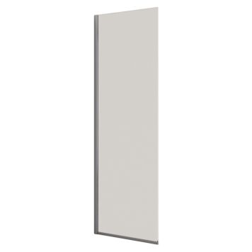 DUSCHVÄGG SCANBAD FLEXI KROM/KLAR 80CM