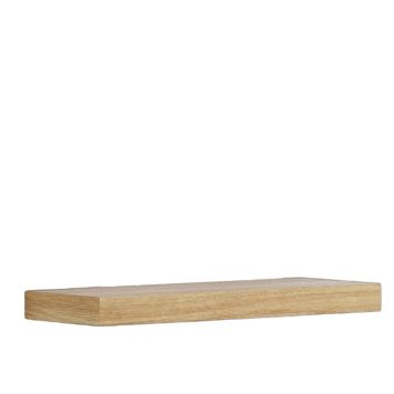 VÄGGHYLLA SCANBAD SVÄVANDE VARM EK 40CM