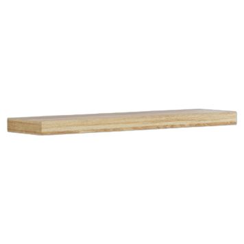 VÄGGHYLLA SCANBAD SVÄVANDE VARM EK 60CM