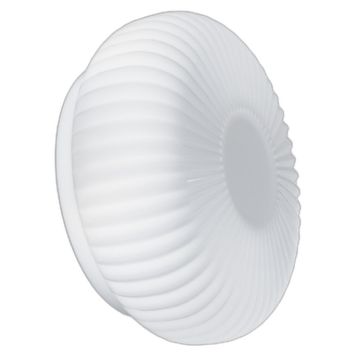 BADRUMSBELYSNING SCANBAD PLISSÉ LJUSSTYRNING VIT Ø15CM