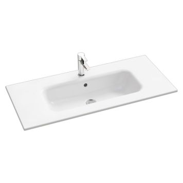 TVÄTTSTÄLL SCANBAD DEWY PORSLIN VIT 100CM 