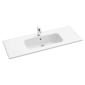 TVÄTTSTÄLL SCANBAD DEWY PORSLIN VIT 120CM 