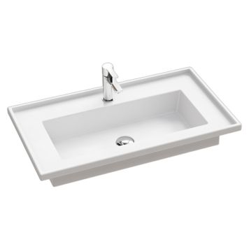 TVÄTTSTÄLL SCANBAD LINTEL PORSLIN VIT 80CM