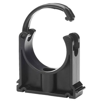 RÖRKLAMMER ADMIRAL PEM KLIP-IT Ø40 MM SVART