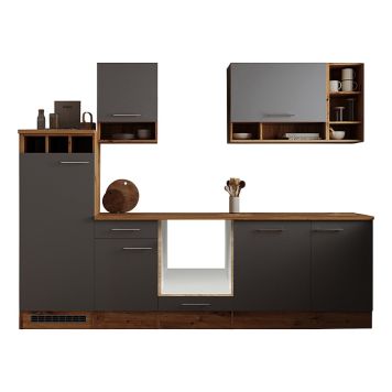 KÖK RESPEKTA HILDE LBBEKB280EGC GRÅ 280CM